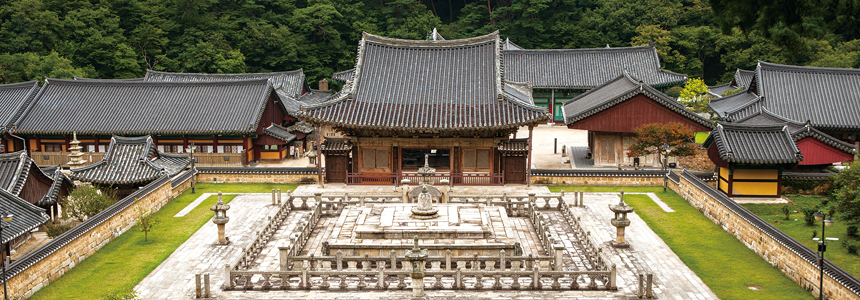 韓国寺院の構造
